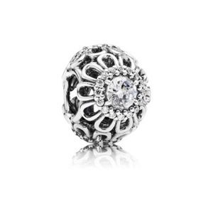 Pandora Floral Brilliance Charm 925 Silv